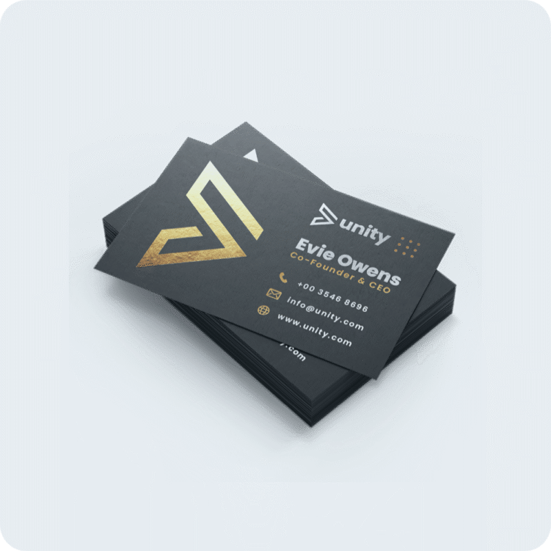 Business Cards with Exclusive Finishes