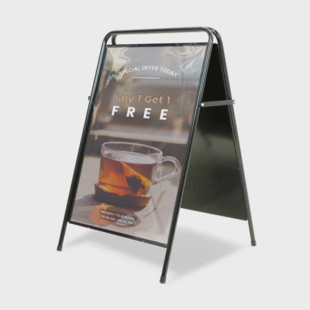 Elegant Steel Advertising Board