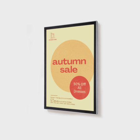 LED Magnetic Poster Frame