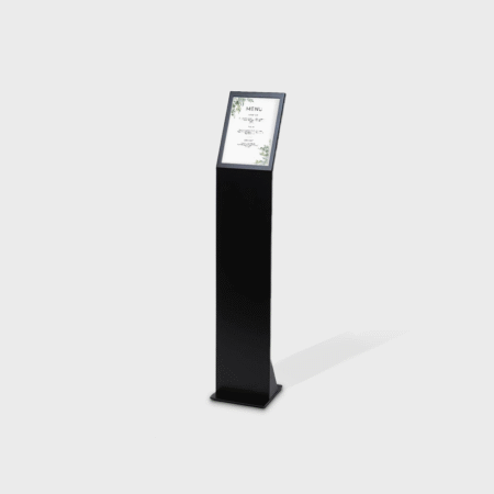 Leaflet Stand With Magnetic Pocket