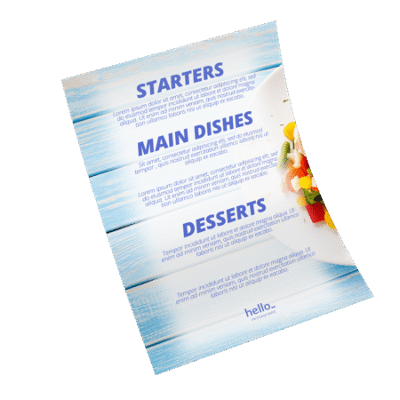 Unfolded Menus