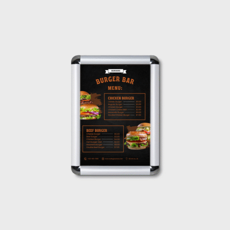 Snap Frame Round Corners