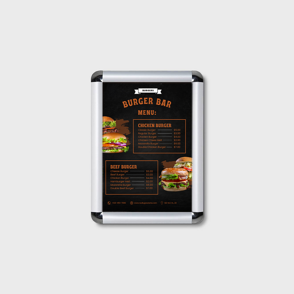 Snap Frame Round Corners