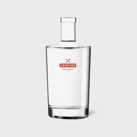 Glass Bottle Wide