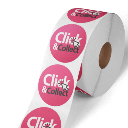 Labels on Roll without Dispenser