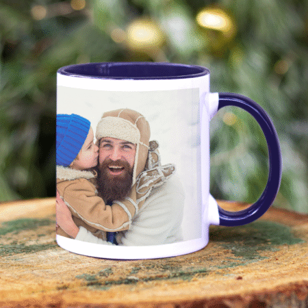 Coloured Handle Mug