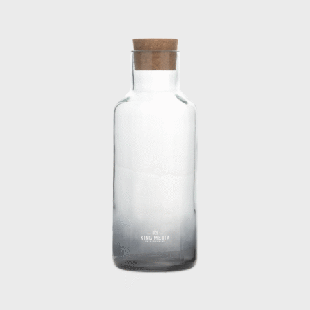 Smokey Glass Carafe