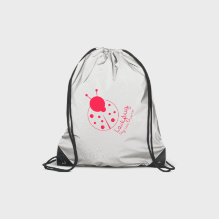 Reflective Drawstring Bag