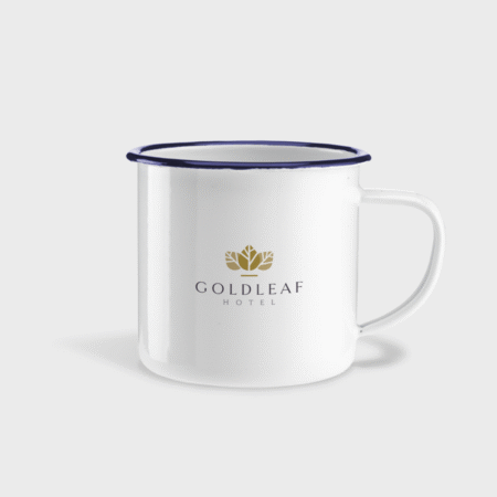 Retro Enamel Mug