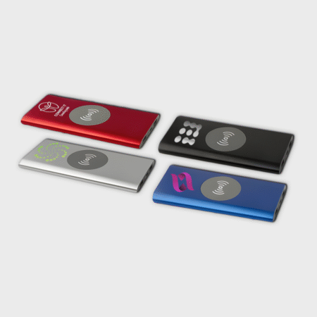 Juice 8000 mAh RCS Recycled Aluminium Wireless Power Bank