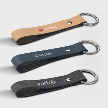 Recycled Leather Keyring