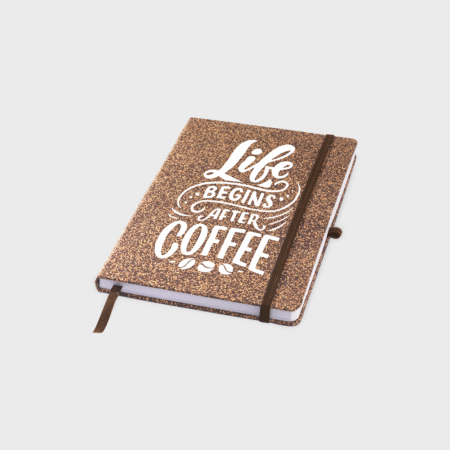 CoffeeGround Cork Notebook A5