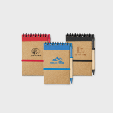 Sonora A6 Recycled Notepad with Pen